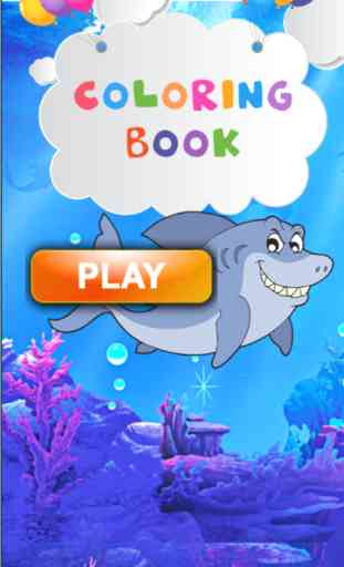 Ocean Coloring E-Book-Paint Aquatic Animals Pages 4