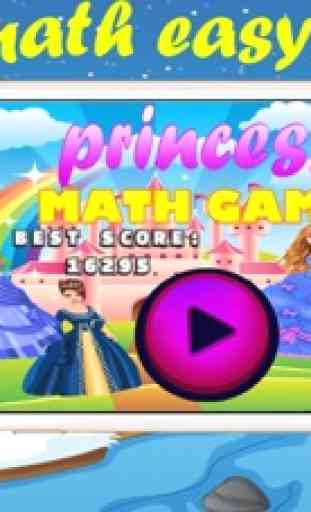 Princess Math Game : Educational For Kid 1st Grade 1