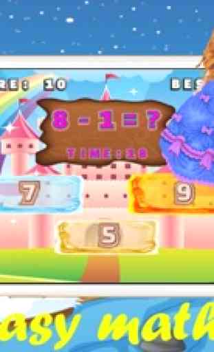 Princess Math Game : Educational For Kid 1st Grade 3