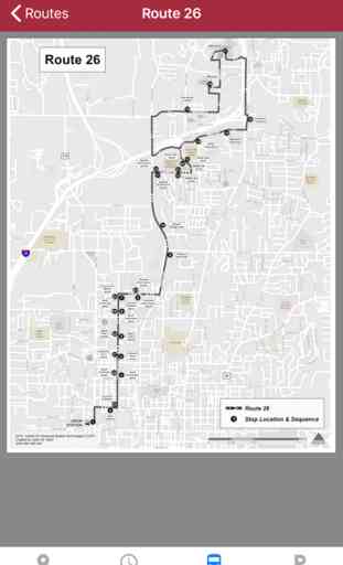 Razorback Transit - Live Maps 4
