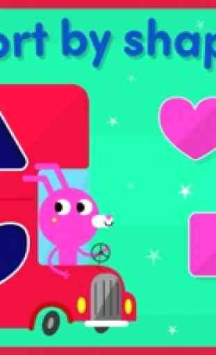 Shape games for kids toddlers 3