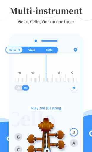 Simply Tuner - Violin, Cello 2