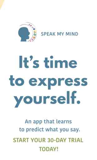 Speak My Mind - Smart AAC App 4