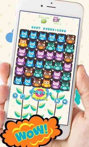 Swipe owls Match 3 Puzzle Game 1