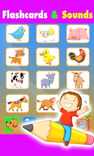 Toddlers learning english with cards games 1