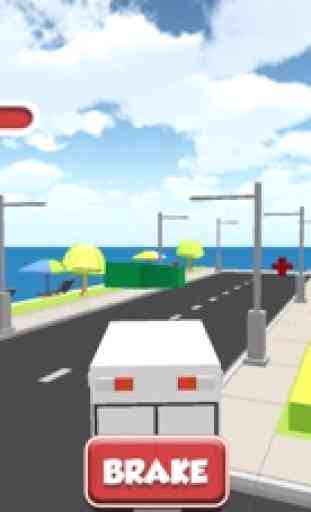 Ambulance Rescue City 3D: Emergency Driving Doctor 2