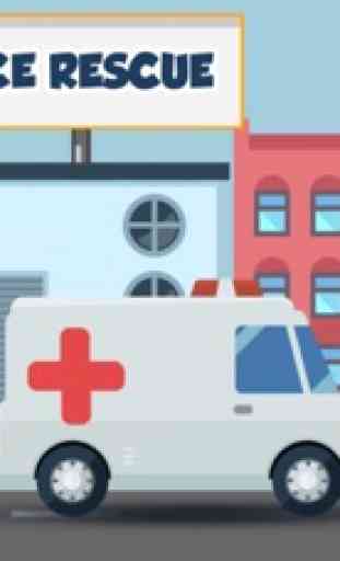 Ambulance Rescue City 3D: Emergency Driving Doctor 3