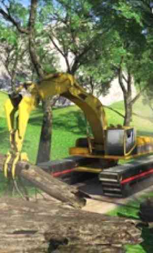 Amphibious Excavator Crane & Dump Truck Simulator 3