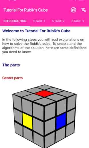 Tutorial For Rubik's Cube 1