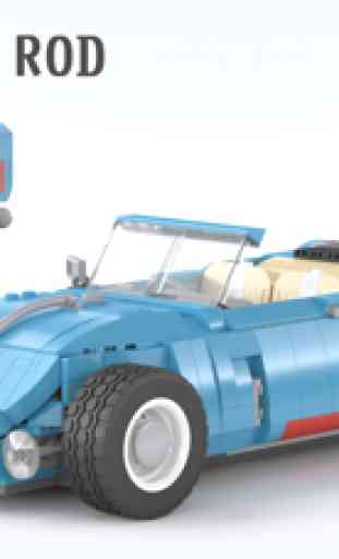 VW Beetle Hot Rod for LEGO 10252 Set 1