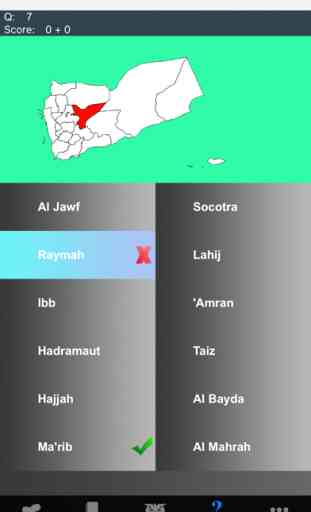 Yemen State Maps and Capitals 3