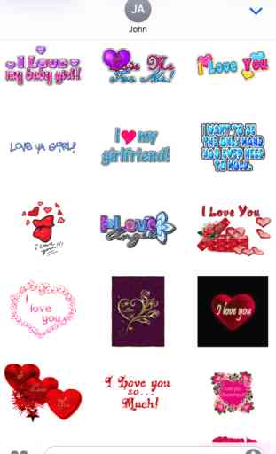 Animated Girlfriend & Boyfriend Love GIF Stickers 3
