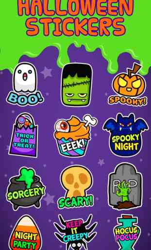 Animated Halloween Stickers ⋆ 1