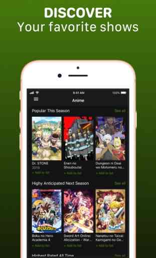 Anime apps: TV Shows & Movies 1