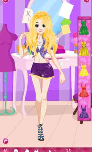 Back to School - Princess Anna Dress up Game 2