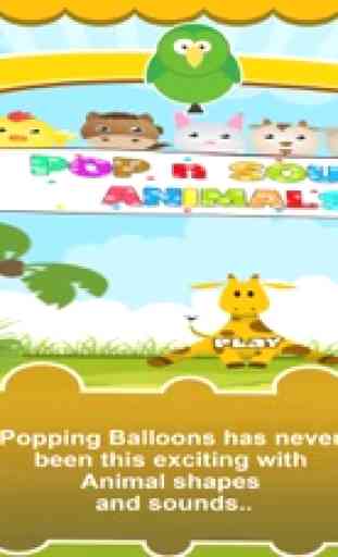 Balloons Animal Sounds Popping 1