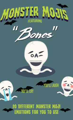 Bones - Monster Mojis Series 4