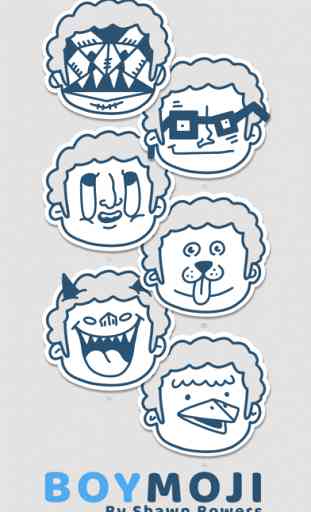 Boymoji - Cartoon Sticker Pack 1