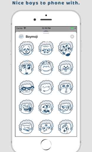 Boymoji - Cartoon Sticker Pack 2