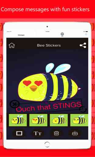 Busy Bee Pun Stickers 4