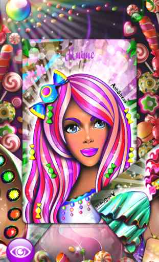 Candy Princess Adult Coloring 3