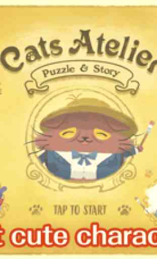 Cats Atelier: Painting Puzzle 4