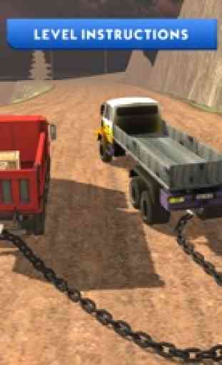 Chained Trucks Stunt City 1