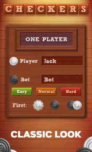Checkers 2 Players: Online 3