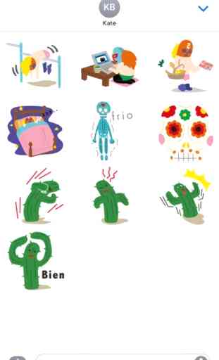 Cheerful Mexican Sticker 3