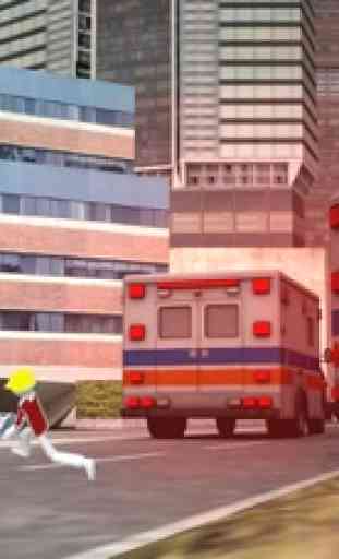 City Ambulance Driving Game 2017: Emergency Racing 3