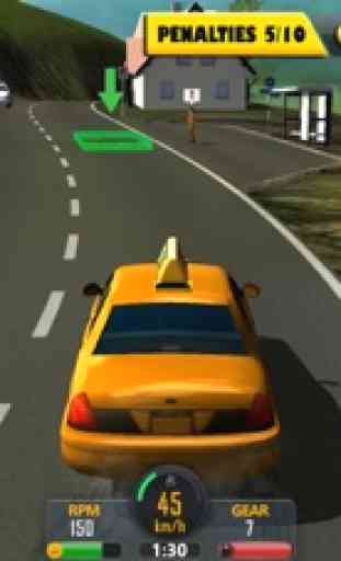 Crazy Hill Speed Taxi Driving 3D 1