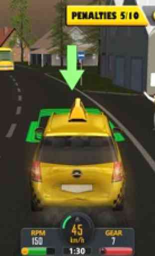 Crazy Hill Speed Taxi Driving 3D 4