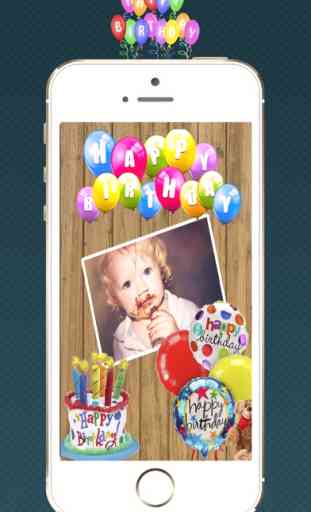 Create birthday photo frames 1