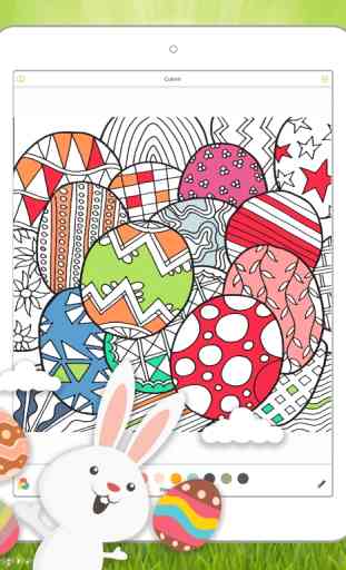 Cute Easter Bunny Coloring Book 4