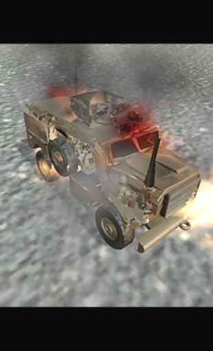 Demolition War Car 3D Sim 4