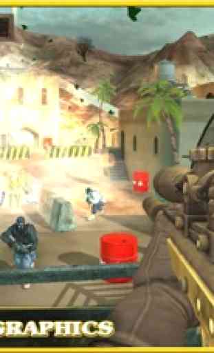 Desert Sniper Strike 3d : Ruthless war missions 3