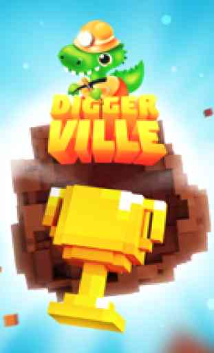 Diggerville: 3D Pixel Game 1