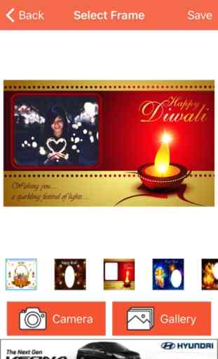 Diwali Or Deepawali Frame Maker 3