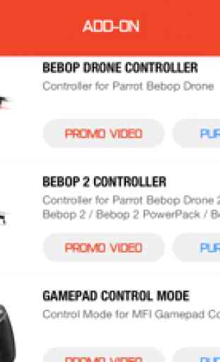 Drone Controller for Bebop 3