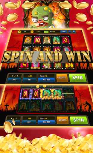 Epic Dead Zombie Slots - Spin to Win 2017 4