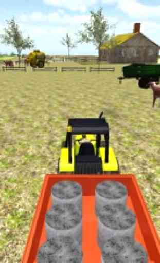 Euro Farm Tractor Driving game 2
