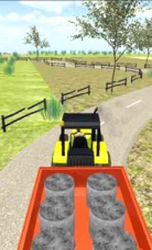 Euro Farm Tractor Driving game 3
