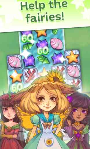 Fairy Blossom Charms - Match 3 2