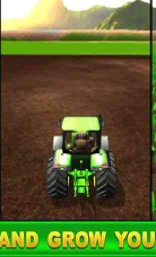 Farm Simulator Games: Diesel Tractor Harvest 3