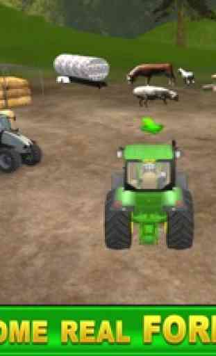 Farm Simulator Games: Diesel Tractor Harvest 4