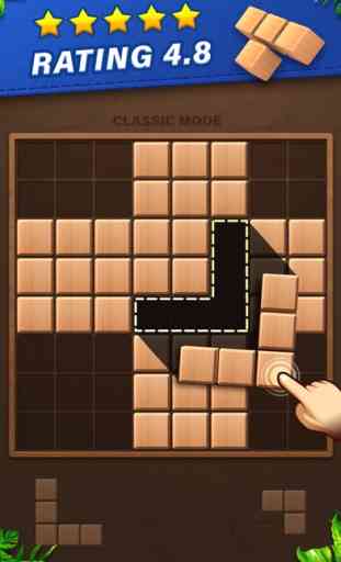 Fill Wooden Block Puzzle 8x8 1