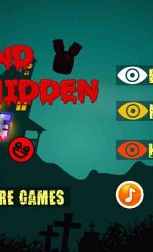 Find Hidden Face  Horror - Freddy World 3