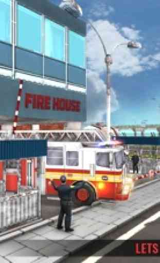 Fire Truck Driving Simulator 4