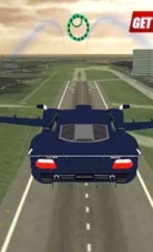 Flying Sport Car: Explore City 2