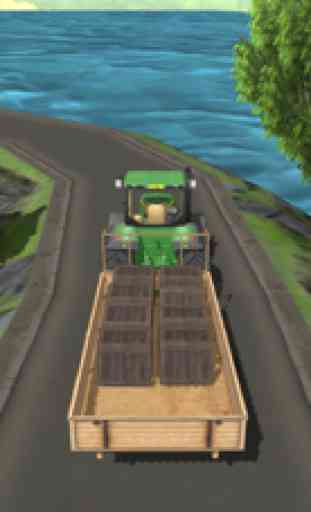Forage Tractor Transporter Sim 1